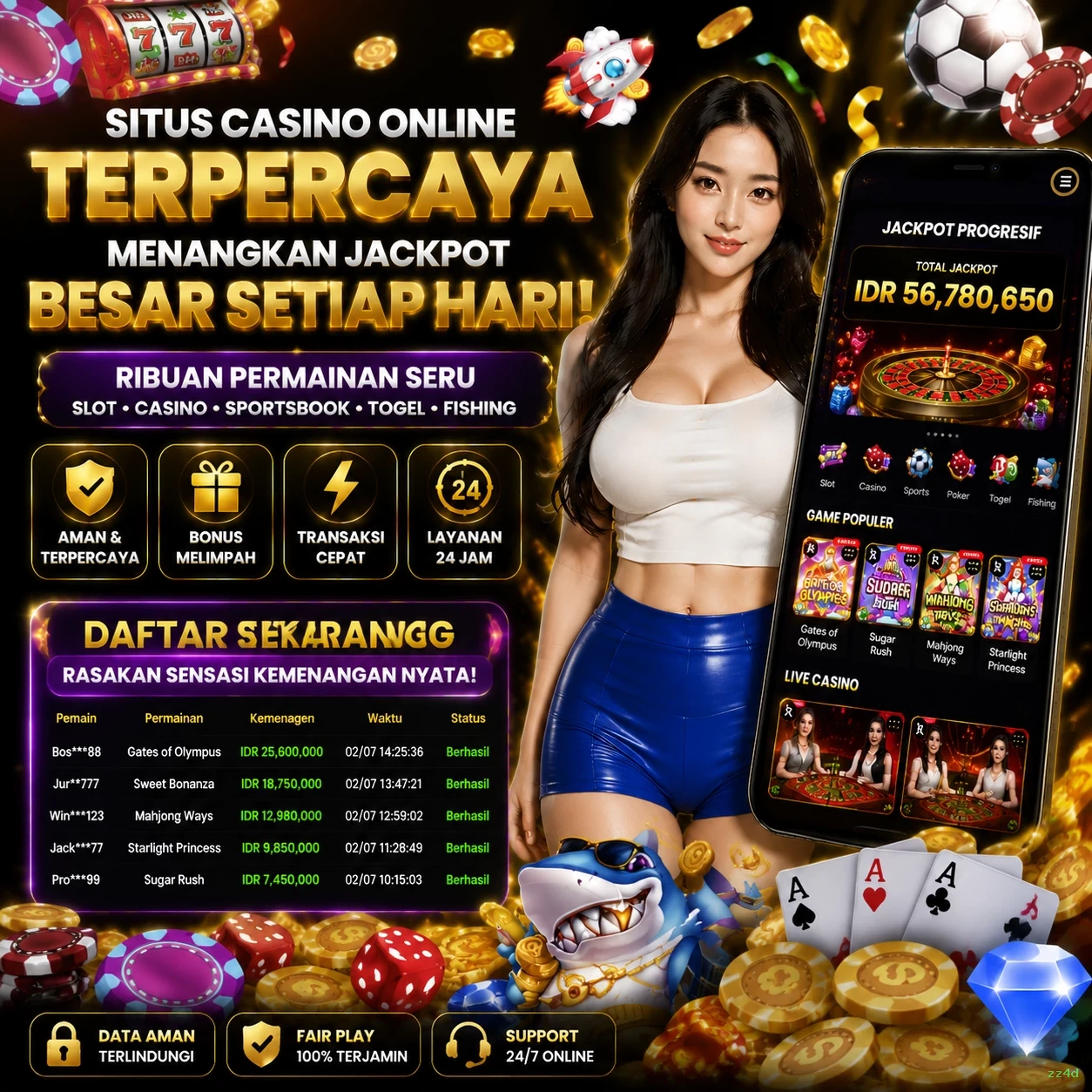 Mengungkap Ragam Permainan di zz4d